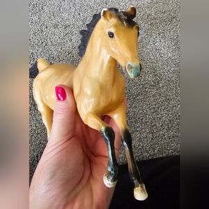 Breyer Spirit Tan and Black Decor Horse Figurine